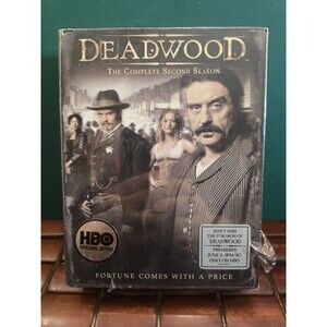 Deadwood: The Complete Second Season DVD 2006 6-Disc Set Sealed.
